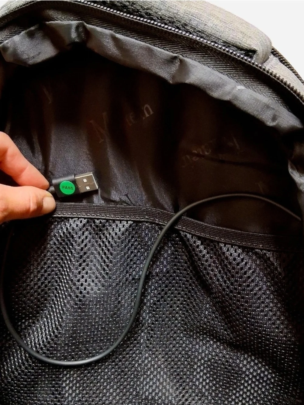 Mattein Theft Protection Slim Device Backpack
